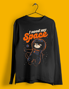 Need my space black full sleeves tshirt