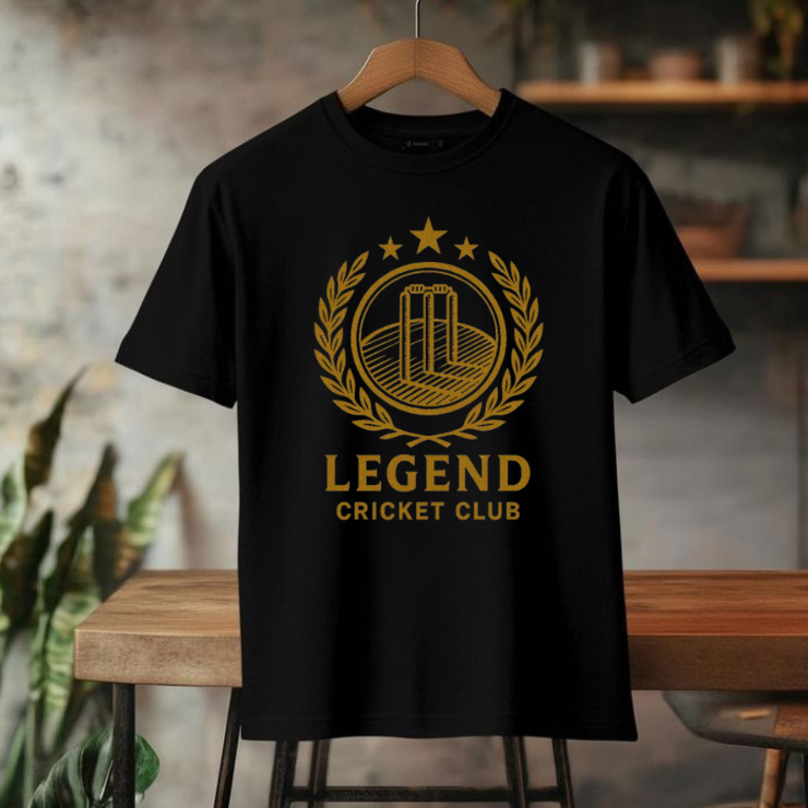 Unisex Classic Crew T-Shirt (legend cricket club)